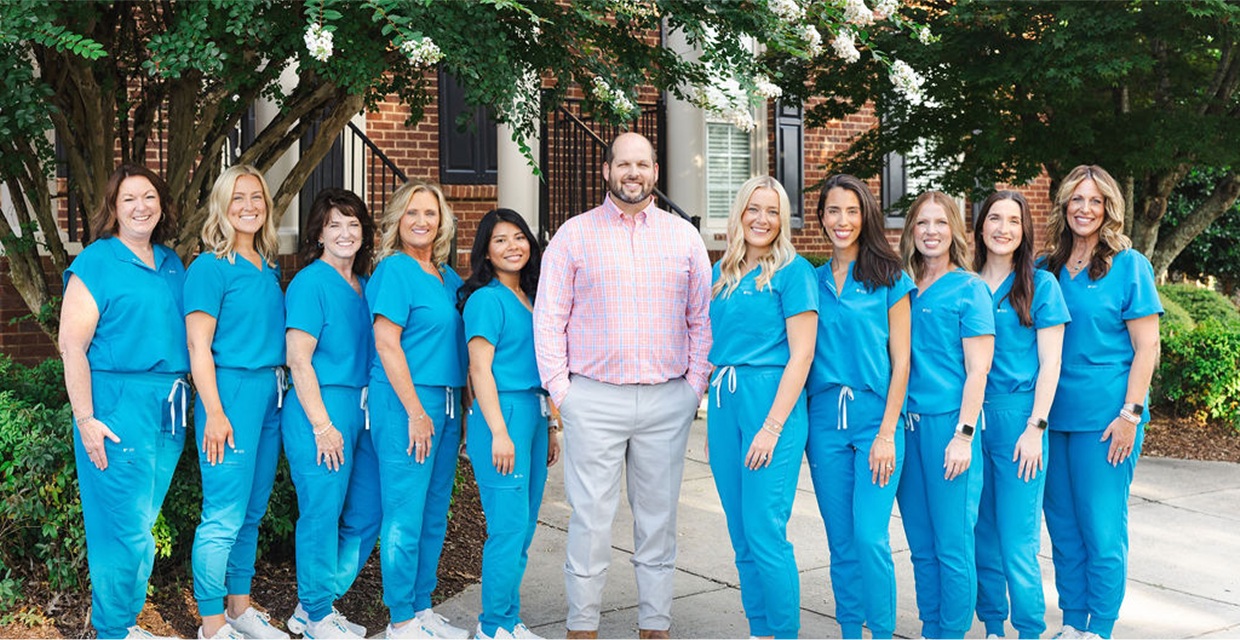 Dr. Gibson and the Gibson Orthodontics Team